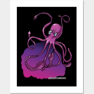 Angry Cephalopod Posters and Art